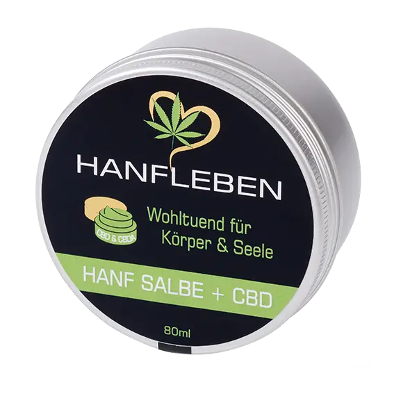 Pflege – Hanf Salbe mit CBD